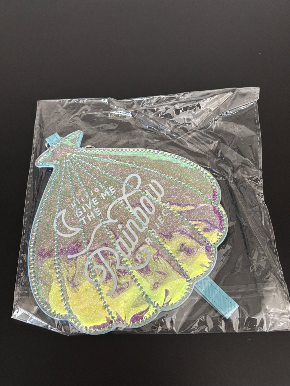 Milkjoy Iridescent Seashell Luggage Tag NWT - Picture 2 of 5